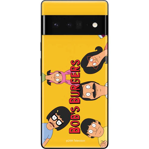 Bobs Burgers Stare Google Pixel 6 Pro Skin